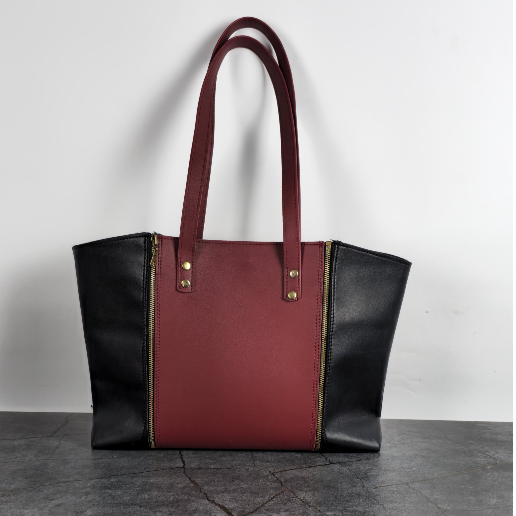 Sac Interchangeable Bordeaux Avec Noir